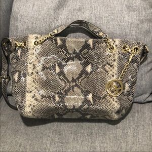 Michael Kors Snakeskin Shoulder Bag